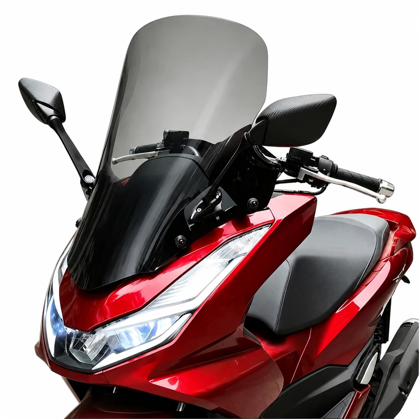 Amazon | PCX125/160/e:HEV(21-24年モデル)用 ウインドロングシールド